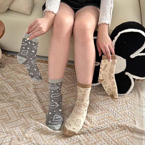 小寧緹花襪-第一代