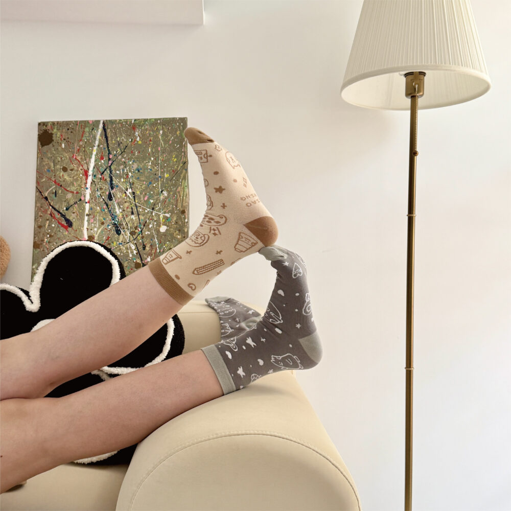 小寧緹花襪-第一代