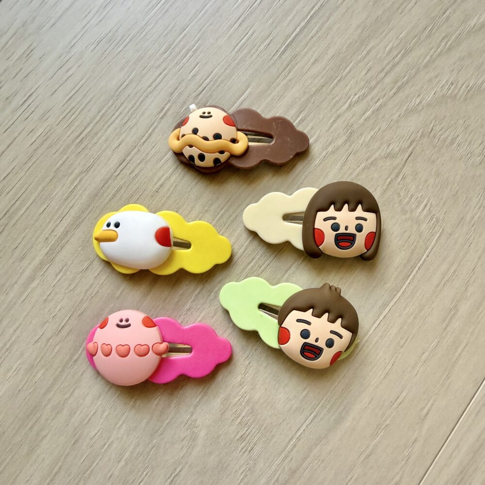 小寧立體髮夾